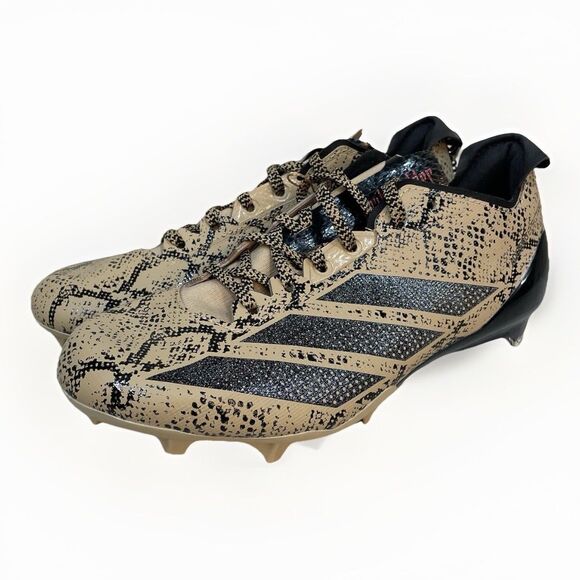 Adidas Adizero Electric 2 Mens Size 8 Death Adder Football Cleats Brown JR2512